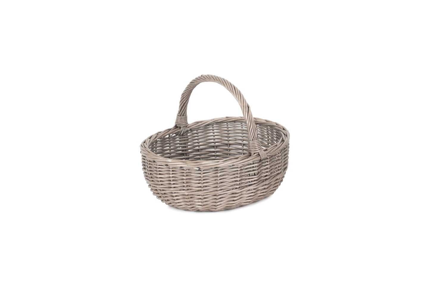 LARGE ANTIQUE WASH BATHROOM SHOPPER - UNLINED