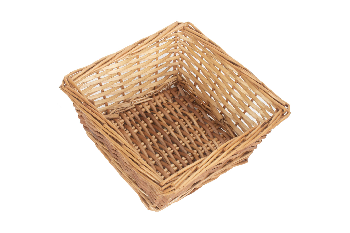 LIGHT STEAMED SQUARE SPLIT WILLOW TRAY