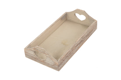 SMALL SHALLOW HEART CUT-OUT TRAY