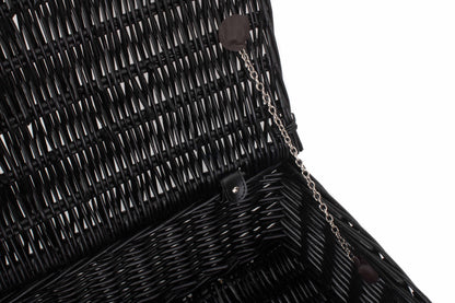 18" BLACK HAMPER