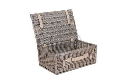 18" ANTIQUE WASH HAMPER