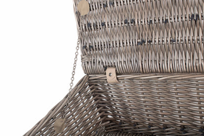 18" ANTIQUE WASH HAMPER