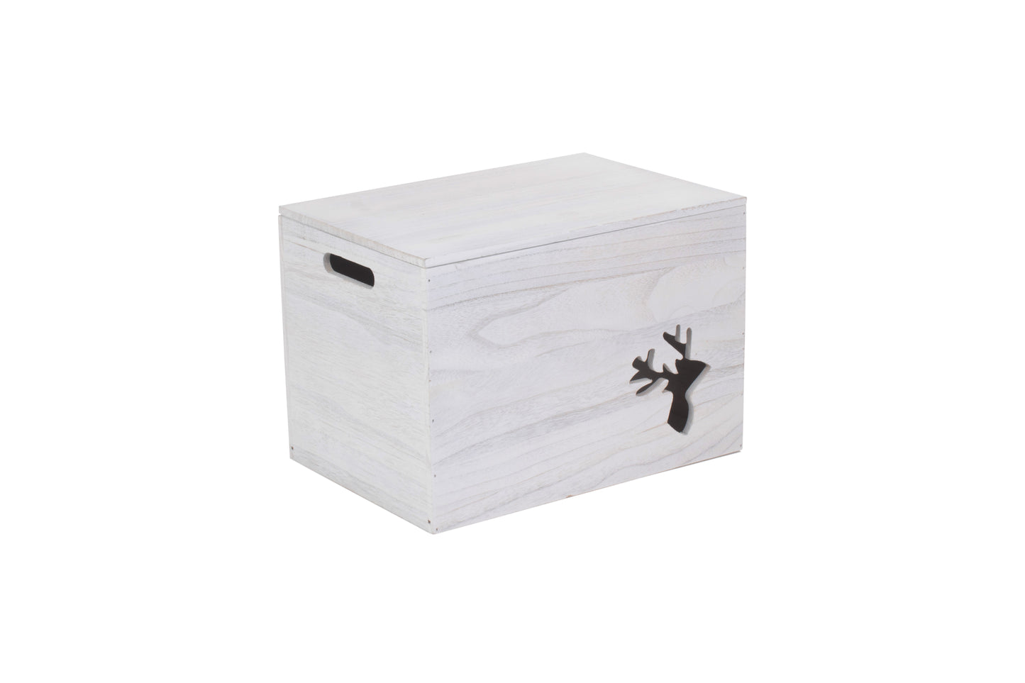 REINDEER CUT-OUT WOODEN BOX