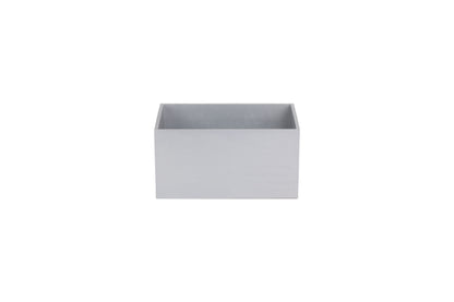 SILVER STAR CUT-OUT WOODEN BOX