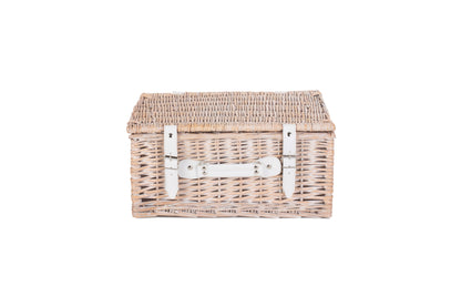 16" WHITE HAMPER