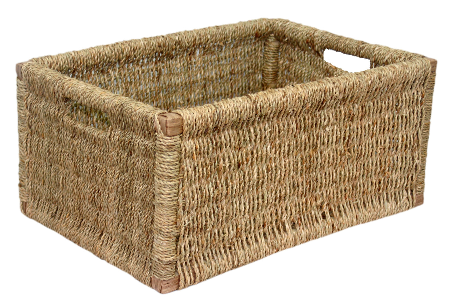 EXTRA LARGE SEAGRASS STORAGE BASKET