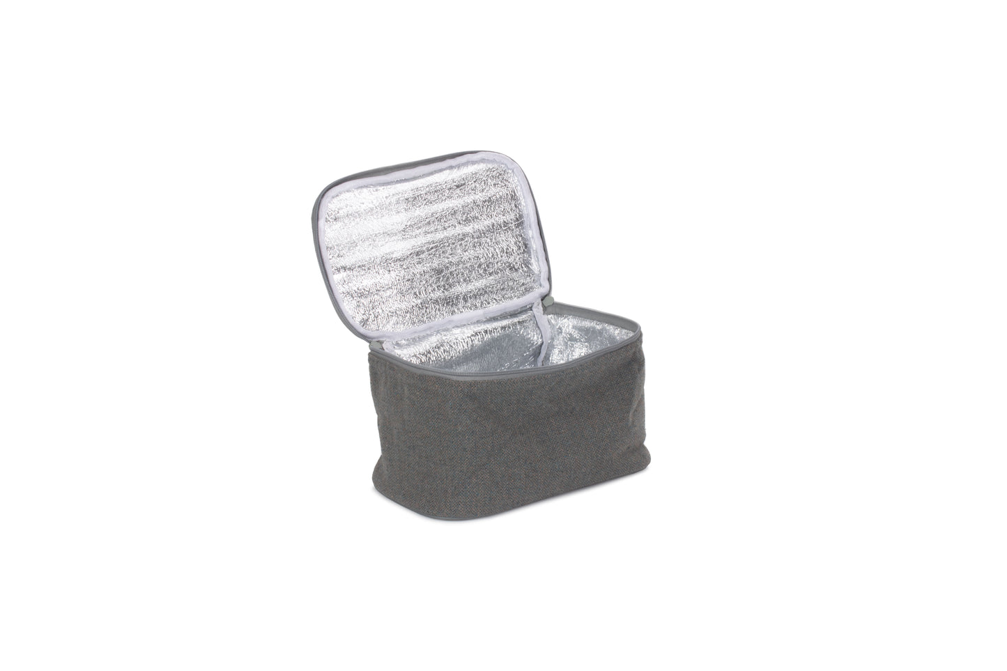 GREY TWEED CHILLER BAG