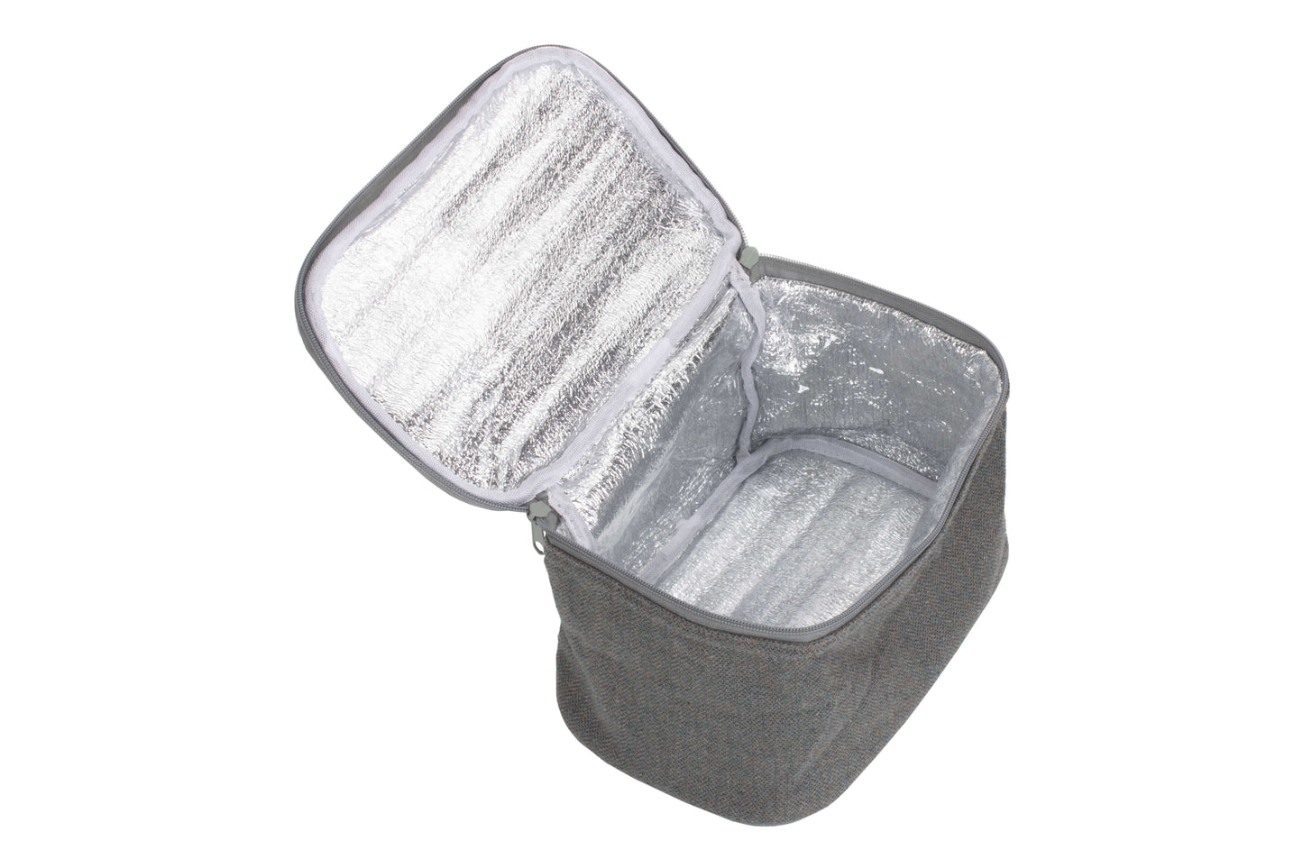 GREY TWEED CHILLER BAG