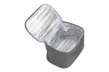 GREY TWEED CHILLER BAG