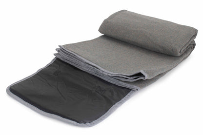 GREY TWEED PICNIC BLANKET