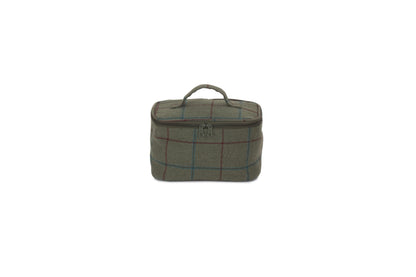 SMALL GREEN TWEED COOLER BAG