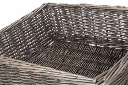 EXTRA LARGE ANTIQUE WASH FINISH TRAY