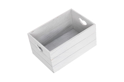 SMALL VINTAGE HEART CUT-OUT CRATE