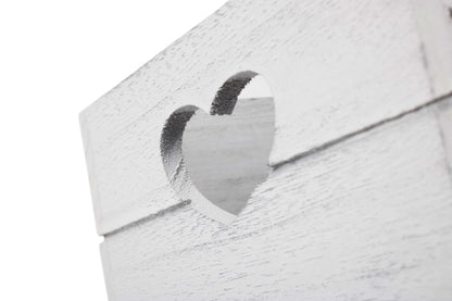 SMALL VINTAGE HEART CUT-OUT CRATE