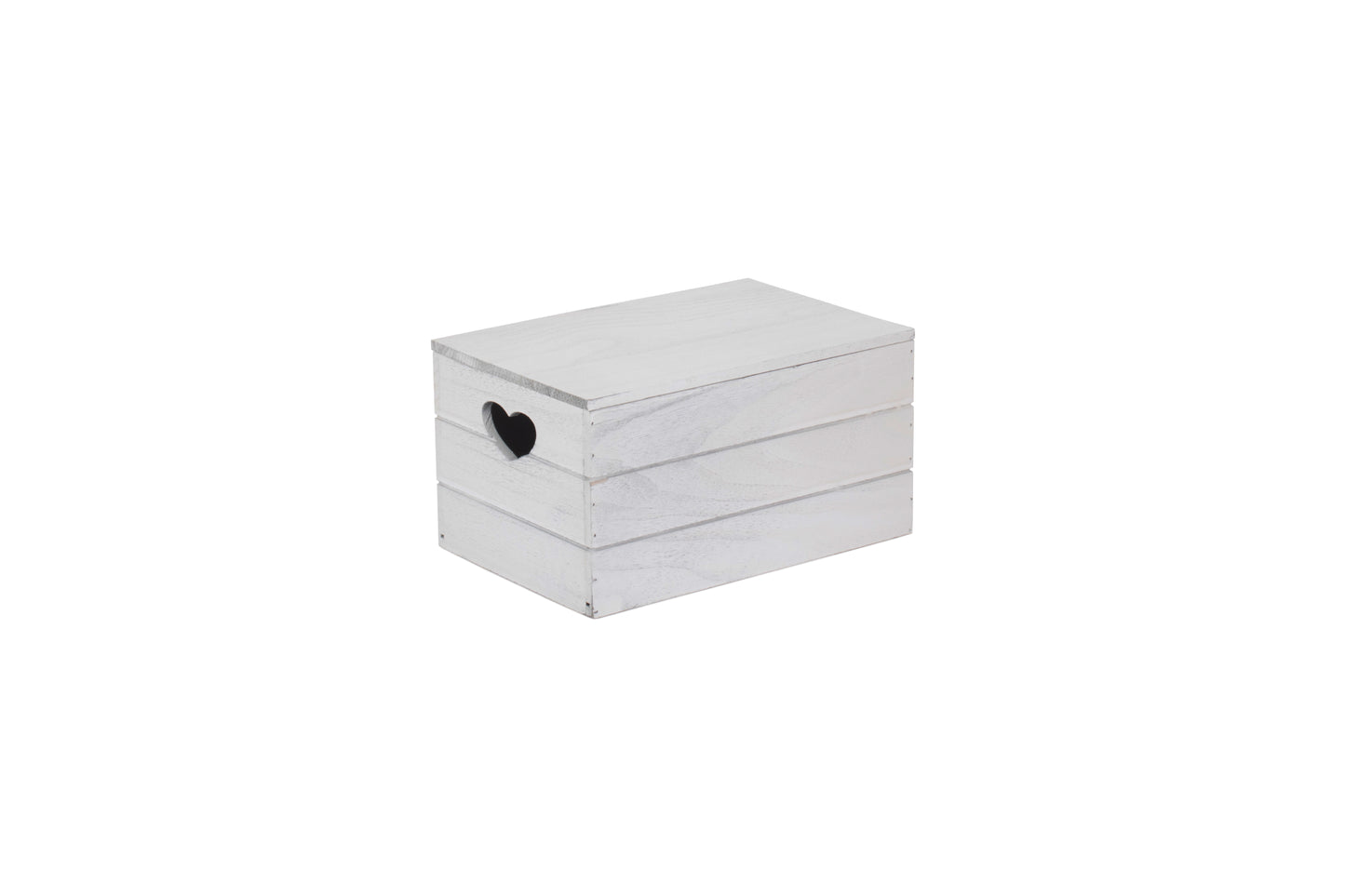SMALL VINTAGE HEART CUT-OUT BOX