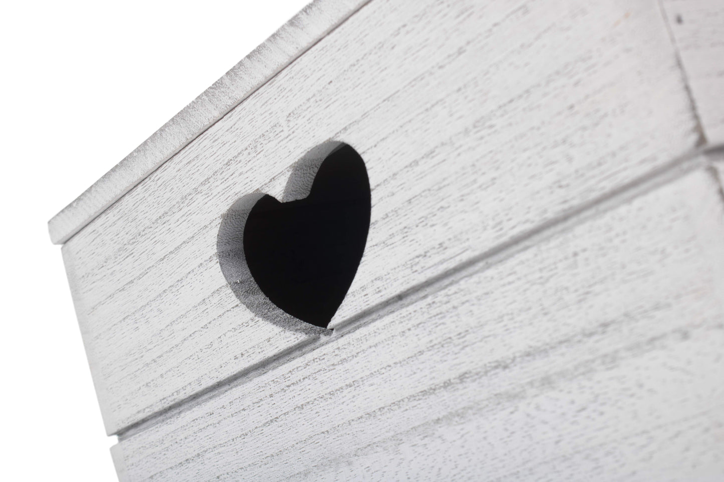LARGE VINTAGE HEART CUT-OUT BOX