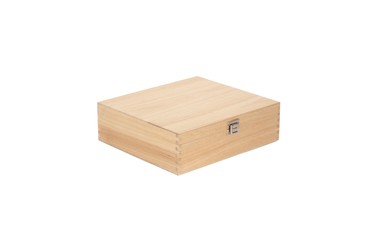 THREE BOTTLE CLEAR VARNISH WOODEN BOX