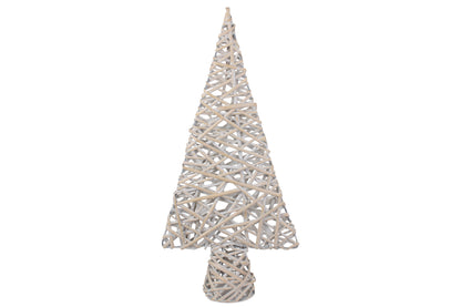 WHITE WASH TABLE TOP XMAS TREE