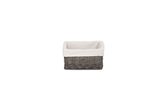 SMALL ANTIQUE WASH FINISH TRAY with LINING