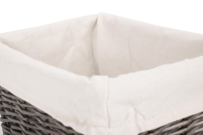 SMALL ANTIQUE WASH FINISH TRAY with LINING