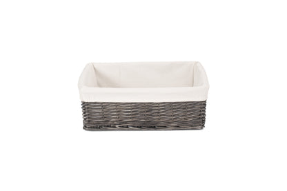 LARGE ANTIQUE WASH FINISH TRAY with LINING