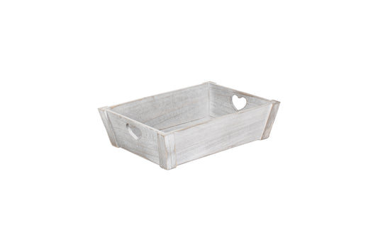 LARGE VINTAGE HEART CUT-OUT TRAY