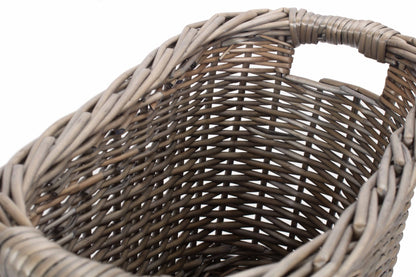 OVAL TOILET ORGANISER BASKET