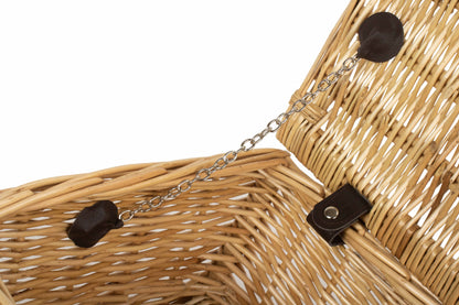 14" WICKER HAMPER