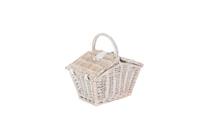 SMALL WHITE ELEGANT HAMPER