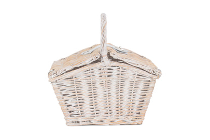 SMALL WHITE ELEGANT HAMPER