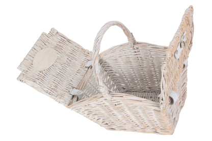 SMALL WHITE ELEGANT HAMPER