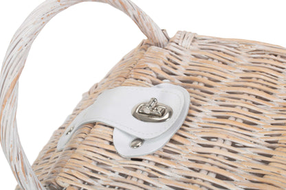 SMALL WHITE ELEGANT HAMPER