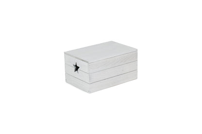 SMALL VINTAGE STAR CUT OUT BOX