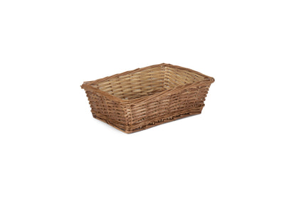 LARGE TAPERED SPLIT WILLOW TRAY