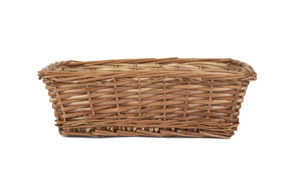 LARGE TAPERED SPLIT WILLOW TRAY