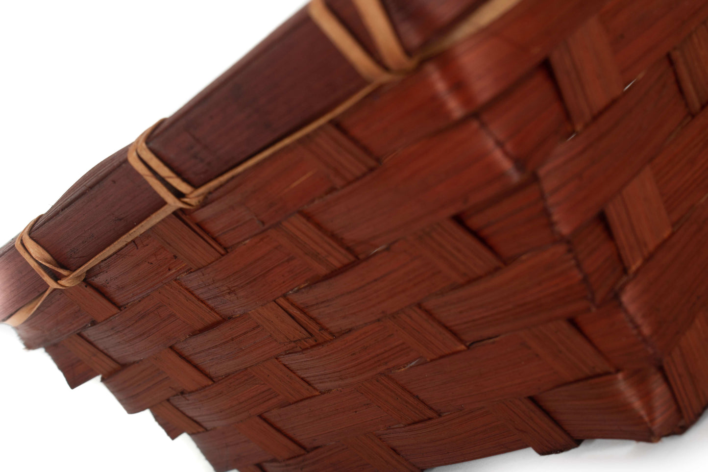 SMALL DARK BROWN BAMBOO PACKING TRAY