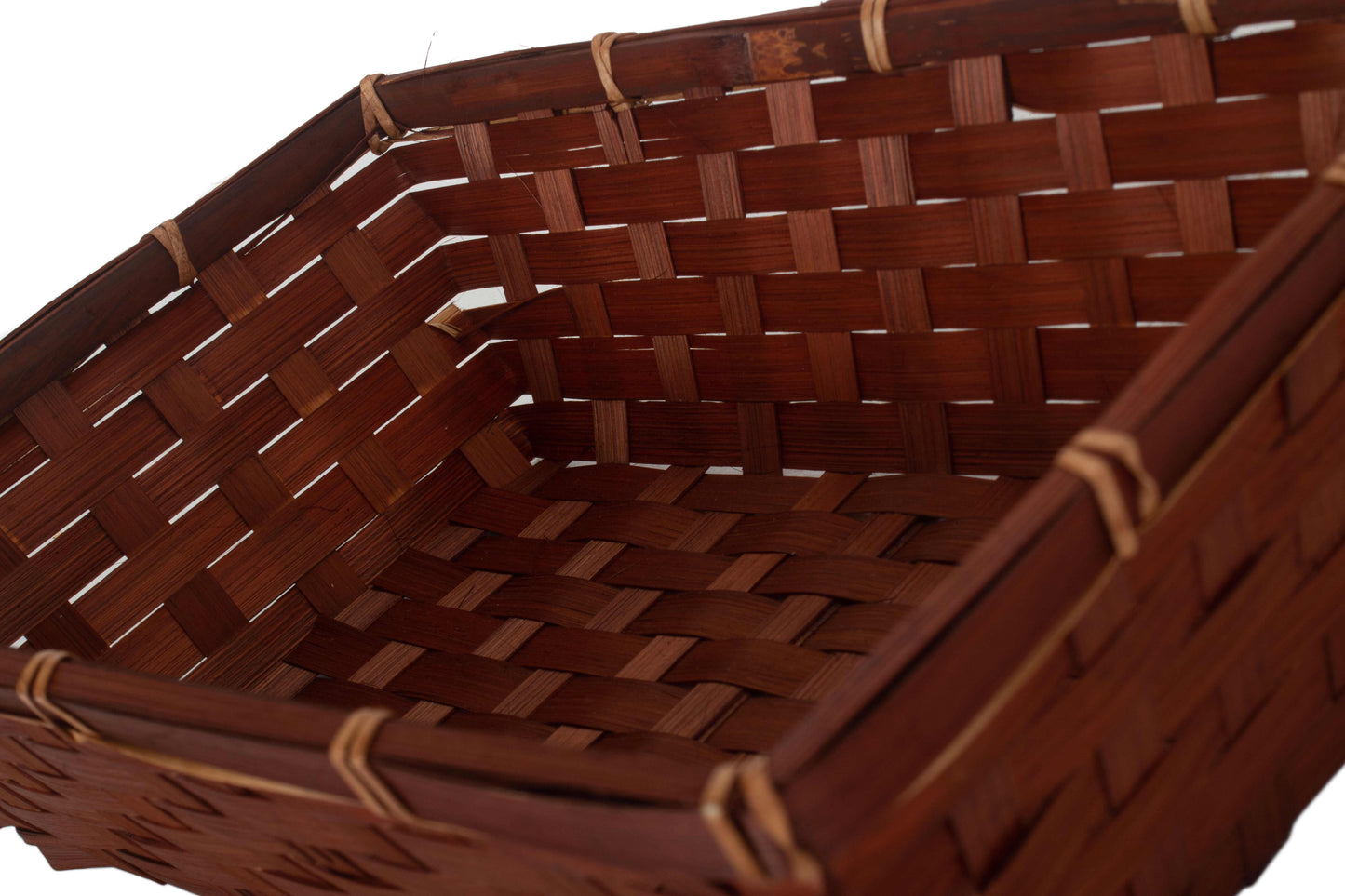 SMALL DARK BROWN BAMBOO PACKING TRAY