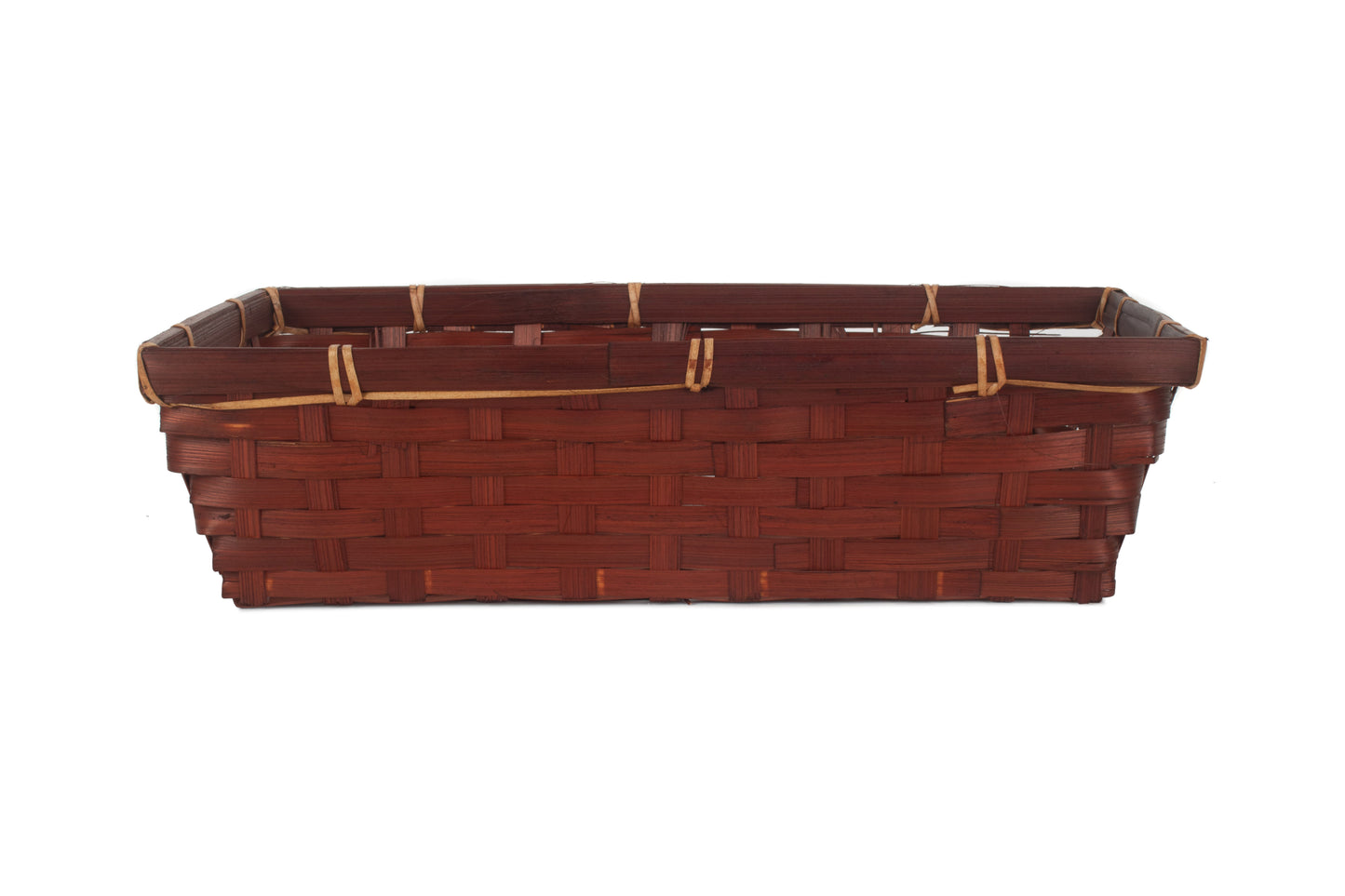 LARGE DARK BROWN BAMBOO PACKING TRAY