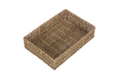 MEDIUM RECTANGULAR SEAGRASS TRAY