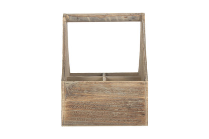 OAK EFFECT 4 BOTTLE CARRIER