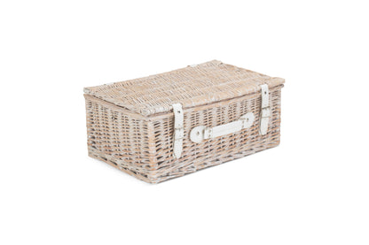 18" WHITE HAMPER