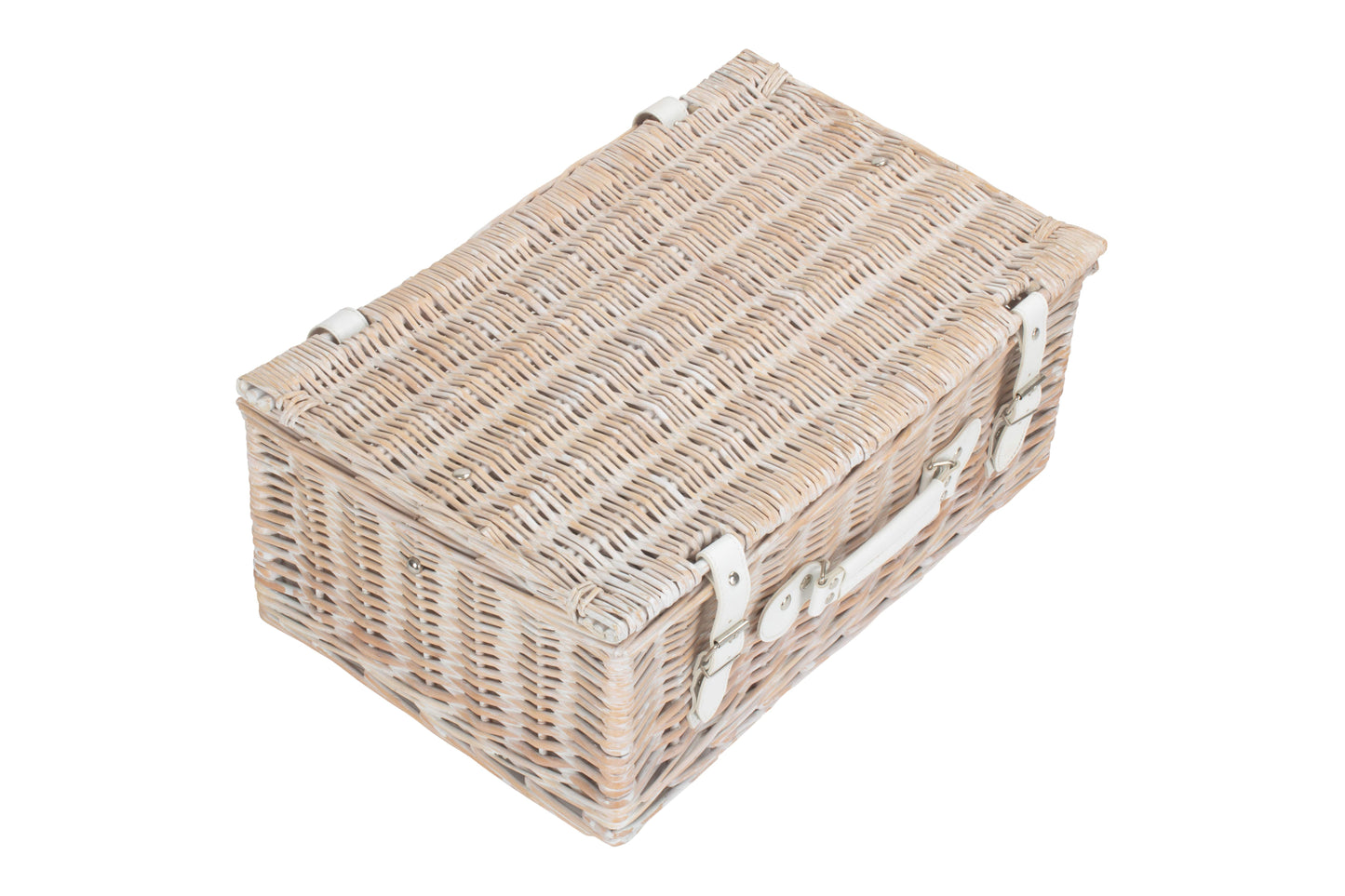 18" WHITE HAMPER