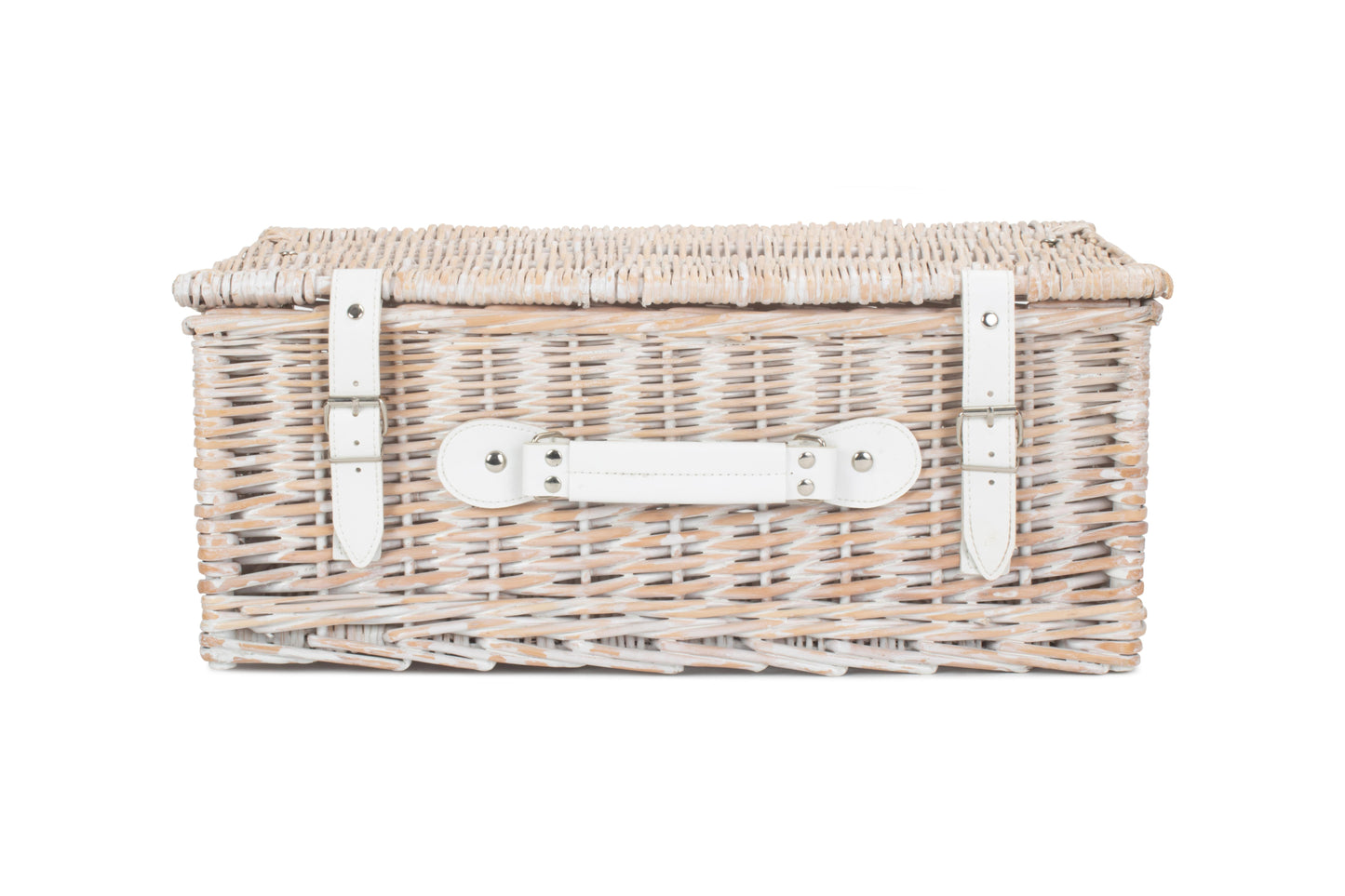 18" WHITE HAMPER