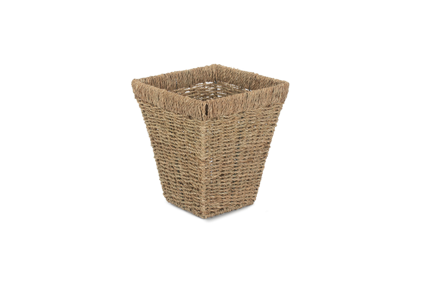 SEAGRASS SQUARE WASTE PAPER BASKET