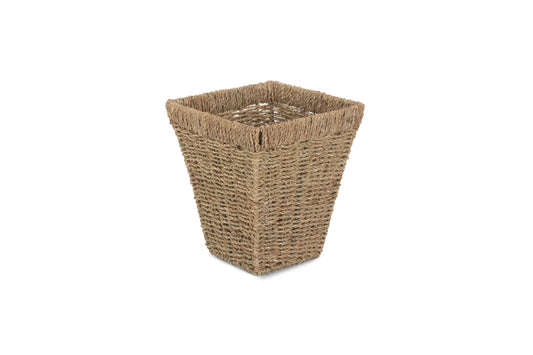 SEAGRASS SQUARE WASTE PAPER BASKET