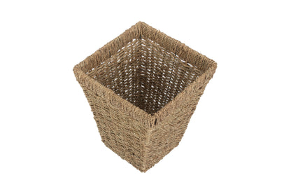 SEAGRASS SQUARE WASTE PAPER BASKET