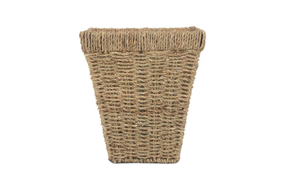 SEAGRASS SQUARE WASTE PAPER BASKET