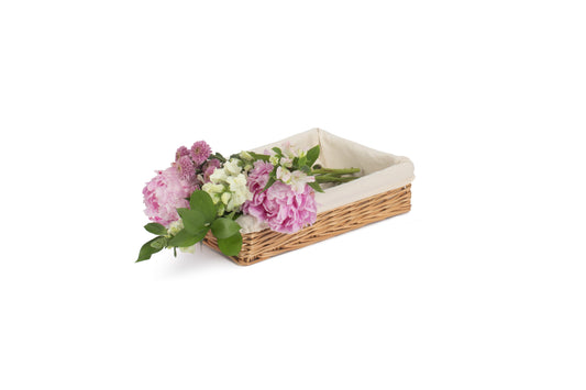 MEDIUM LINED STRAIGHT-SIDED RECTANGULAR TRAY