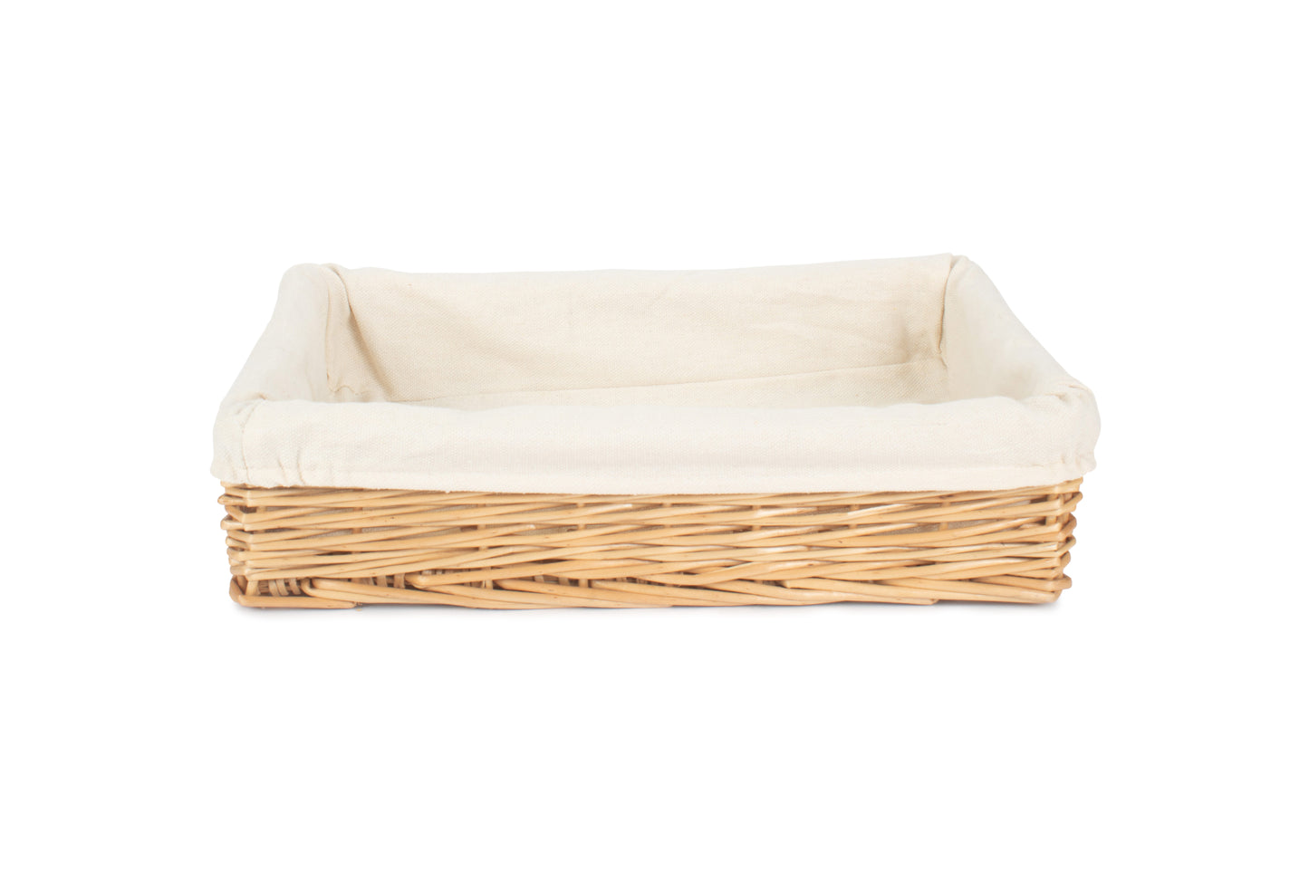 MEDIUM LINED STRAIGHT-SIDED RECTANGULAR TRAY