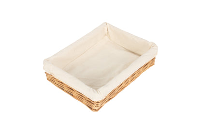 MEDIUM LINED STRAIGHT-SIDED RECTANGULAR TRAY